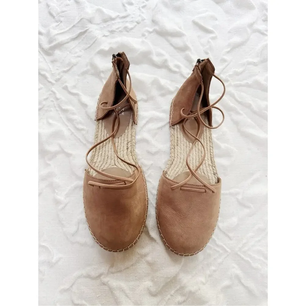 Eileen Fisher Lace Espadrille Size 8 New $155